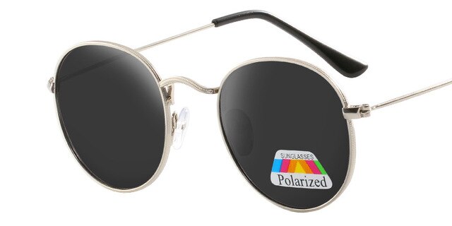 KEHU New Brand Designer Round Alloy Frame Luxury Women Sunglasses Classic Decoration Polarized Sunglasses Men K9265