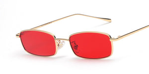 KEHU 2018 New Fashion Square Sunglasses Women Prevent Bask Glasses Alloy Frame Women Sunglasses Brand Design Red Glasses K9369