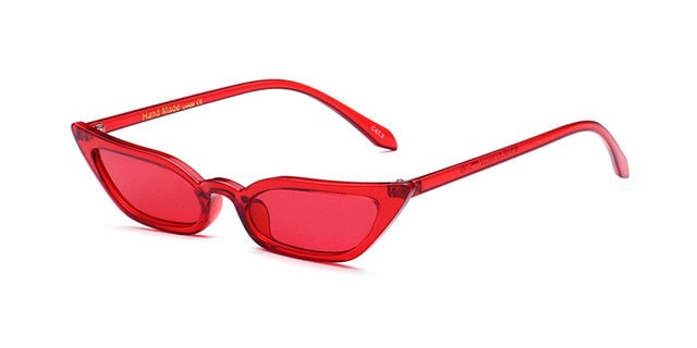 KEHU New Fashion Cat Eye Sunglasses Women Small Frame Glasses Brand Designer Retro sunglasses Clear Glasses UV400 K9385